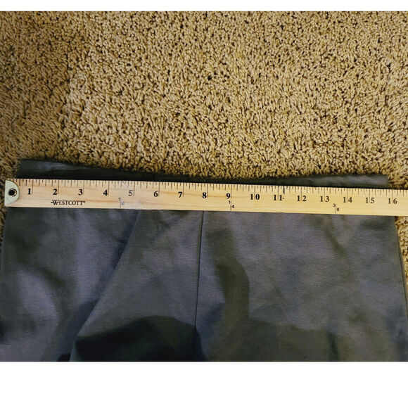 EILEEN FISHER WIDE LEG CROPPED KNIT PANTS IN GRAY, SZ MEDIUM - Picture 13 of 16